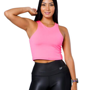 Top deportivo Colombiano rosa mujer